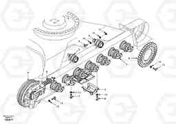 88010 Undercarriage, components and track guards EC150, Volvo Construction Equipment