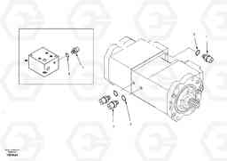 30982 Hydraulic system, hydraulic tank to hydraulic pump EC150, Volvo Construction Equipment