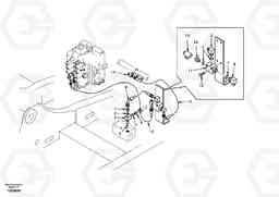 60297 Working hydraulic, hammer and shear for 2nd pump flow EC150, Volvo Construction Equipment