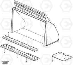 32560 Light materials bucket ATTACHMENTS ATTACHMENTS WHEEL LOADERS GEN. D - E, Volvo Construction Equipment