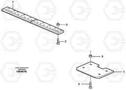 5711 Bolt-on edge, rubber ATTACHMENTS ATTACHMENTS WHEEL LOADERS GEN. D - E, Volvo Construction Equipment