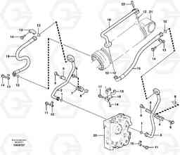 83640 Hydraulic system, tilt function L60E, Volvo Construction Equipment