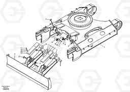 77047 Undercarriage frame EC160B, Volvo Construction Equipment