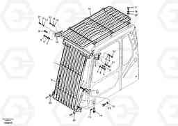 6970 Falling object guards EC180B, Volvo Construction Equipment