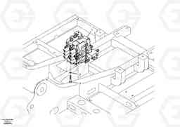 97543 Control valve with fitting parts. EC200B PRIME S/N 30001-, Volvo Construction Equipment