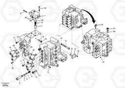 96831 Main control valve EC180B PRIME S/N 12001-, Volvo Construction Equipment