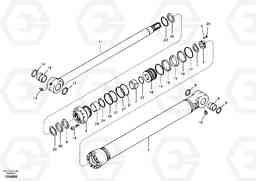 105727 Bucket cylinder EC180B, Volvo Construction Equipment