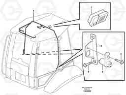 77625 Interior lamp BL60, Volvo Construction Equipment