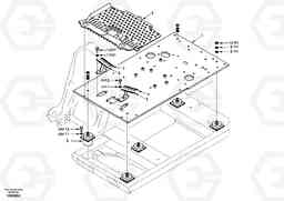 101583 Cabin floor EC360, Volvo Construction Equipment