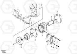 26055 Pump drive power take-off EW170 & EW180 SER NO 3031-, Volvo Construction Equipment