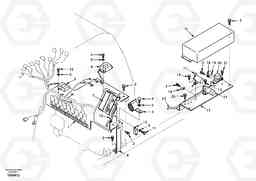 22424 Electrical distribution box EW170 & EW180 SER NO 3031-, Volvo Construction Equipment