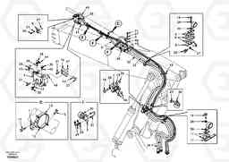 96134 Working hydraulic, dipper arm rupture and adjustable boom EW170 & EW180 SER NO 3031-, Volvo Construction Equipment