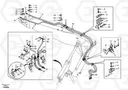 36924 Working hydraulic, adjustable boom EW170 & EW180 SER NO 3031-, Volvo Construction Equipment