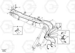 13797 Working hydraulic, hammer and shear for adjustable boom EW170 & EW180 SER NO 3031-, Volvo Construction Equipment