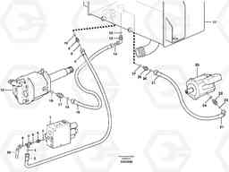 45142 Hydraulic system, return line L60E, Volvo Construction Equipment