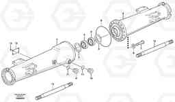 46344 Rear axle, Axle casing EW200B, Volvo Construction Equipment