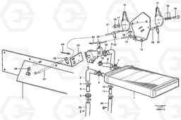 74724 Radiator and control L90E, Volvo Construction Equipment