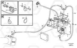 104116 Pre-heater with fitting parts L150E S/N 6005 - 7549 S/N 63001 - 63085, Volvo Construction Equipment