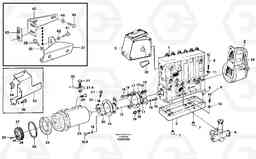 36342 Fuel injection pump with fitting parts A25C, Volvo Construction Equipment