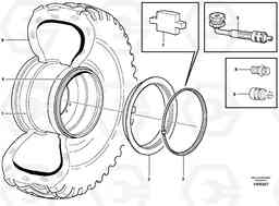 92250 Wheel L90E, Volvo Construction Equipment