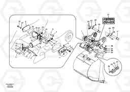 102223 Attachment bracket, quickfit EC460B SER NO INT 11515- EU&NA 80001-, Volvo Construction Equipment