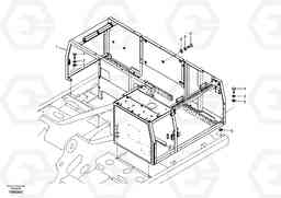 37725 Cowl frame EC210B APPENDIX FORESTRY VERSION, Volvo Construction Equipment