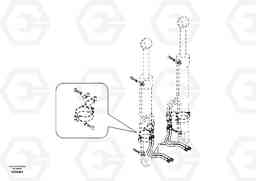 45108 Working hydraulic, boom cylinder EC210B APPENDIX FORESTRY VERSION, Volvo Construction Equipment