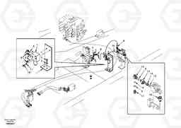 61921 Working hydraulic, hammer and shear for 2nd pump flow EC460, Volvo Construction Equipment