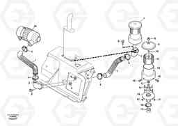 571 Pre-filter - Turbo II L20B TYPE 170 SER NO 0500 -, Volvo Construction Equipment