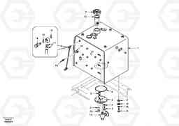 99742 Fuel tank with fitting parts EW130, Volvo Construction Equipment