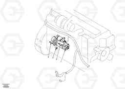 9548 Starter motor, mounting EW130, Volvo Construction Equipment