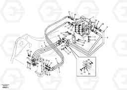 94294 Turning joint line, control valve to turning joint EW130, Volvo Construction Equipment