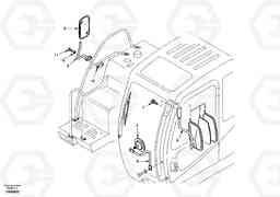 4680 Rear view mirror EW130, Volvo Construction Equipment