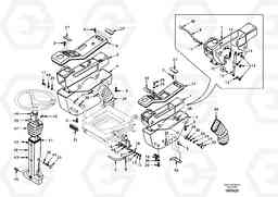 37852 Instrument panel, control panel EW130, Volvo Construction Equipment