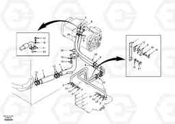 49210 Hydraulic system, hydraulic tank to hydraulic pump EW130, Volvo Construction Equipment