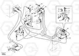 25816 Servo hydraulics, return line tank EW130, Volvo Construction Equipment