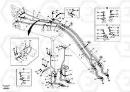 1057 Working hydraulic, boom EW130, Volvo Construction Equipment