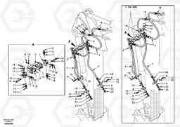 54908 Working hydraulic, clamshell EW130, Volvo Construction Equipment