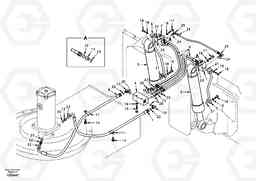 72276 Working hydraulic, rear dozer blade EW130, Volvo Construction Equipment