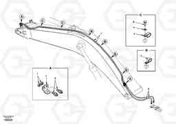 39858 Quickfit and rotator hydraulic boom EW130, Volvo Construction Equipment