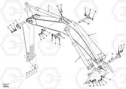 38024 Links to boom, mono EW130, Volvo Construction Equipment