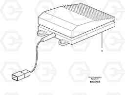 31055 Foot switch, hammer hydraulics EW200B, Volvo Construction Equipment