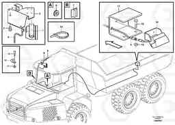 10182 Camera inclusive monitor A25D S/N 13001 -, Volvo Construction Equipment