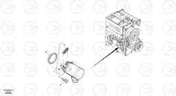 3207 Engine stop device ZL502C SER NO 0503001 -, Volvo Construction Equipment