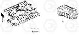 18631 Product identification plate EW160B, Volvo Construction Equipment