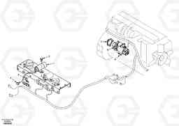29438 Starter motor, mounting EC290, Volvo Construction Equipment