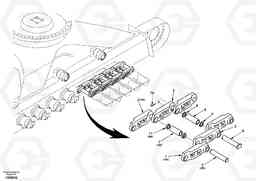 37669 Track chain EC290, Volvo Construction Equipment