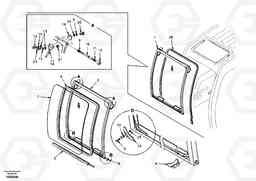 39361 Windshield EC290, Volvo Construction Equipment