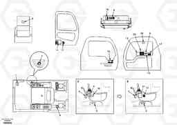 48823 Decal, inner location EC290, Volvo Construction Equipment