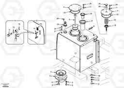 100410 Hydraulic oil tank EC290, Volvo Construction Equipment